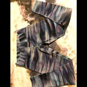 Champion blurry cool colored leggings XL